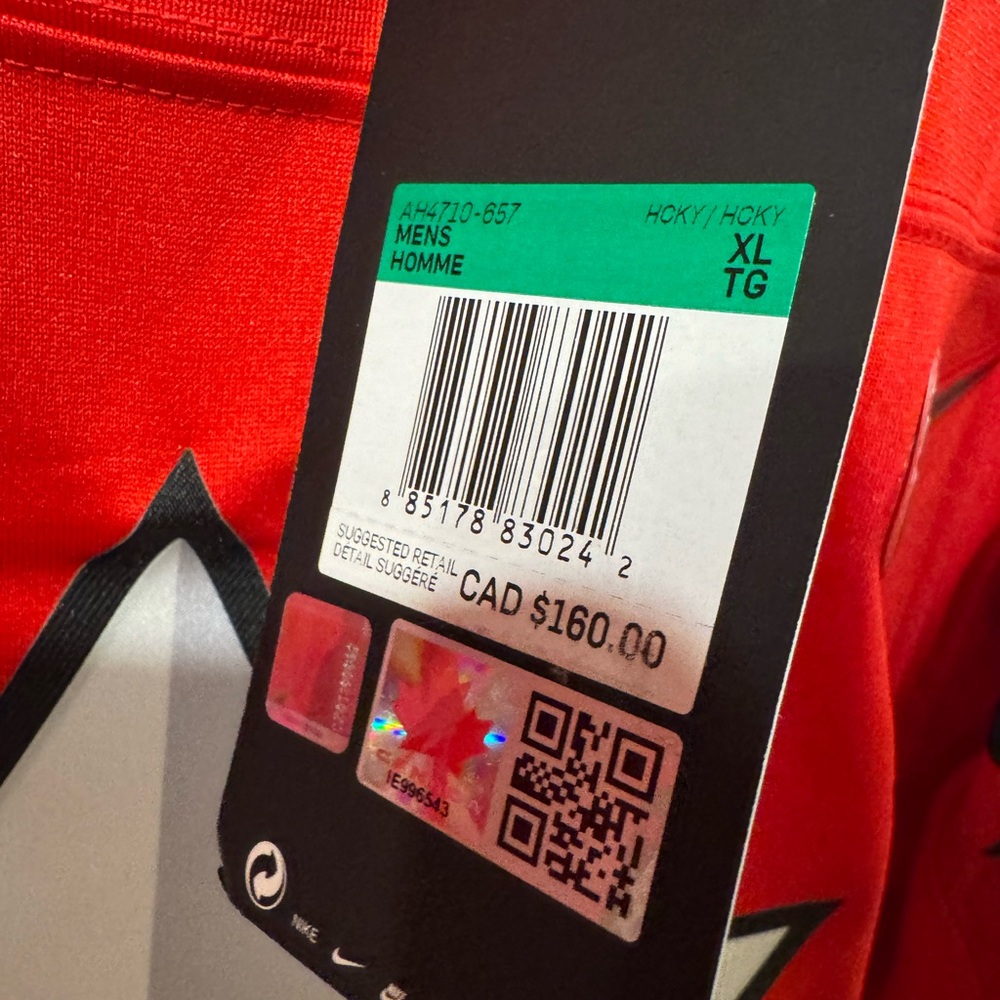 Nike Team Canada Olympic Official Jersey - XL - Picture 8 of 8